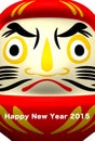 CloseÃ¢â¬Âup Of Lucky Daruma Doll With Greeting